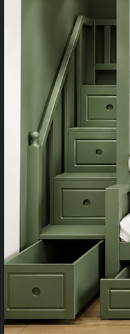 Nukhome Green Petal Bunk Bed (G080 - Green)