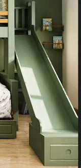 Nukhome Green Petal Bunk Bed (G080 - Green)