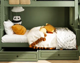 Nukhome Green Petal Bunk Bed (G080 - Green)