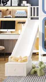 Nukhome Blue Skytron Bunk Bed (P072 - Blue)