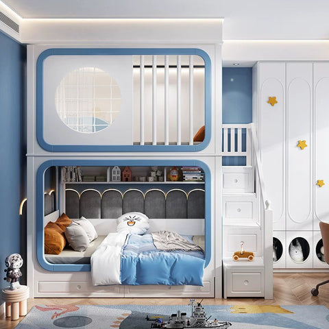 Nukhome Skytron Full Height Bunk Bed (Customizable)