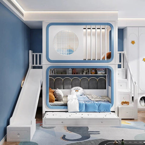 Nukhome Skytron Full Height Bunk Bed (Customizable)