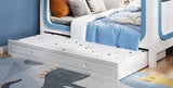 Nukhome Blue Skytron Bunk Bed (P072 - Blue)
