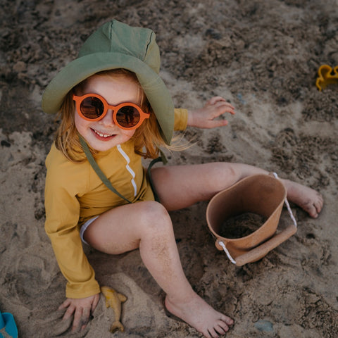 lullypop Toddler's Sun Hat in Palm