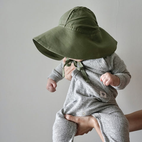 lullypop Toddler's Sun Hat in Palm