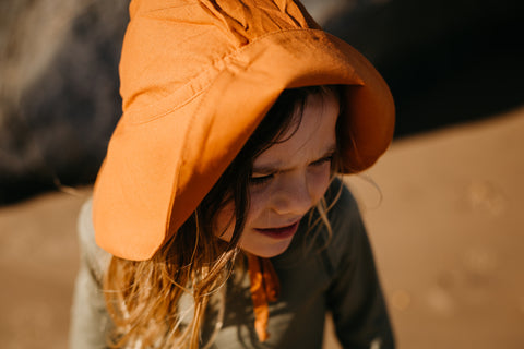 lullypop Toddler's Sun Hat in Sunset