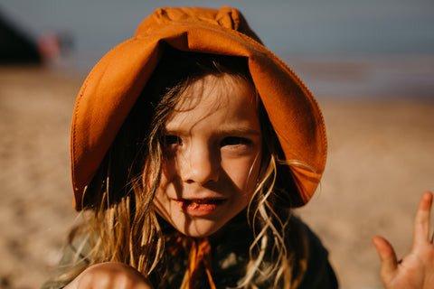lullypop Toddler's Sun Hat in Sunset