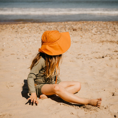 lullypop Toddler's Sun Hat in Sunset