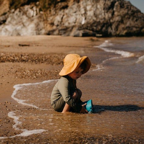 lullypop Toddler's Sun Hat in Sunshine
