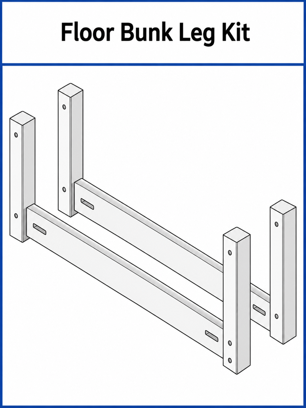 Maxtrix Floor Bunk Leg Kit