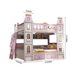 Nukhome Pink Castle Height Bunk (C011 - Pink)