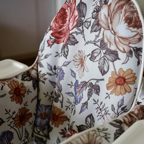 lullypop High Chair Cushion Cover in Vintage Bloom