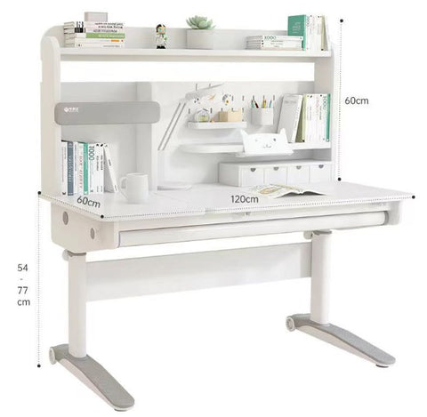 FLEK Large Ergo Study Desk with Unit (NEW-N24S)