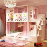 Nukhome Blue Train Bunk Bed (707-15 Bunk)