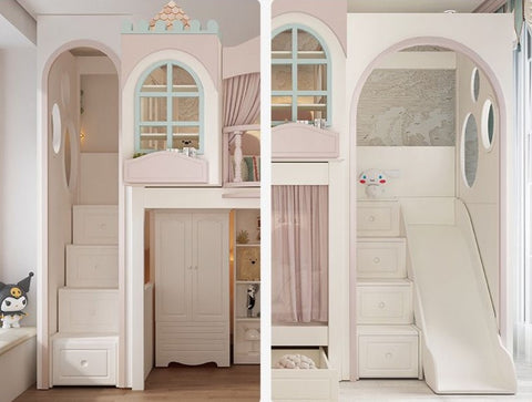 Nukhome Dream Castle Slide and Staircase Options