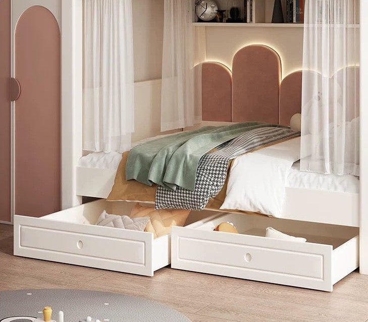 Nukhome Bubble Bear Underbed Storage and Cushion Options