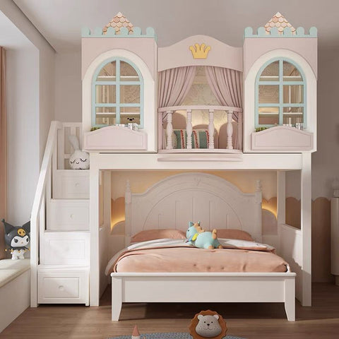 Nukhome Dream Castle Loft Bed (Customizable)