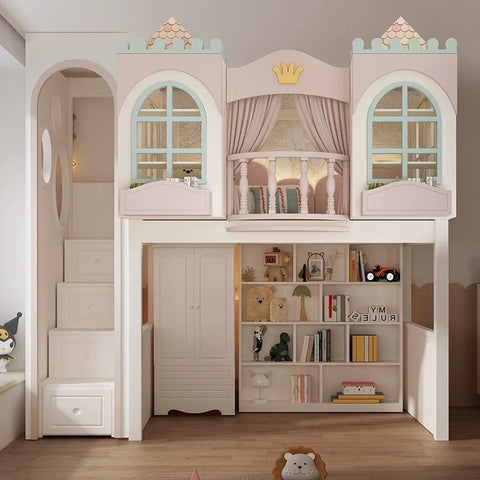 Nukhome Dream Castle Loft Bed (Customizable)