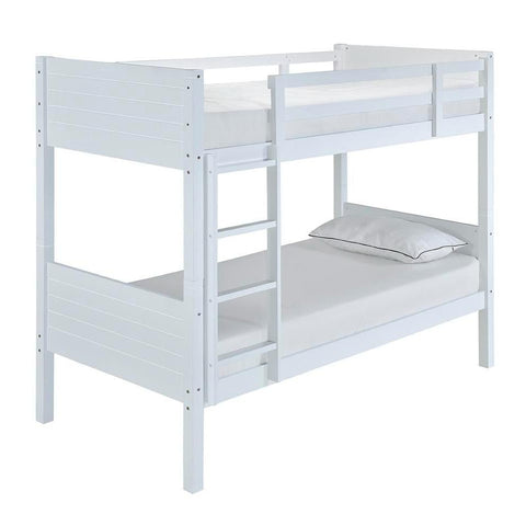 Oslo Basics Classic White Bunk Bed (Single Size)