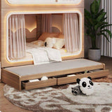 Nukhome Brown Mountain Bunk Bed (505-1)