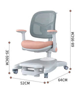 FLEK Medium/Large Ergo Study Desk Bundle (JQ4.3)