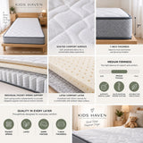 The Bed Gallery 7" Hybrid Pocket Spring Mattress (Various Sizes)