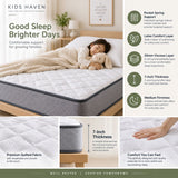 The Bed Gallery 7" Hybrid Pocket Spring Mattress (Various Sizes)