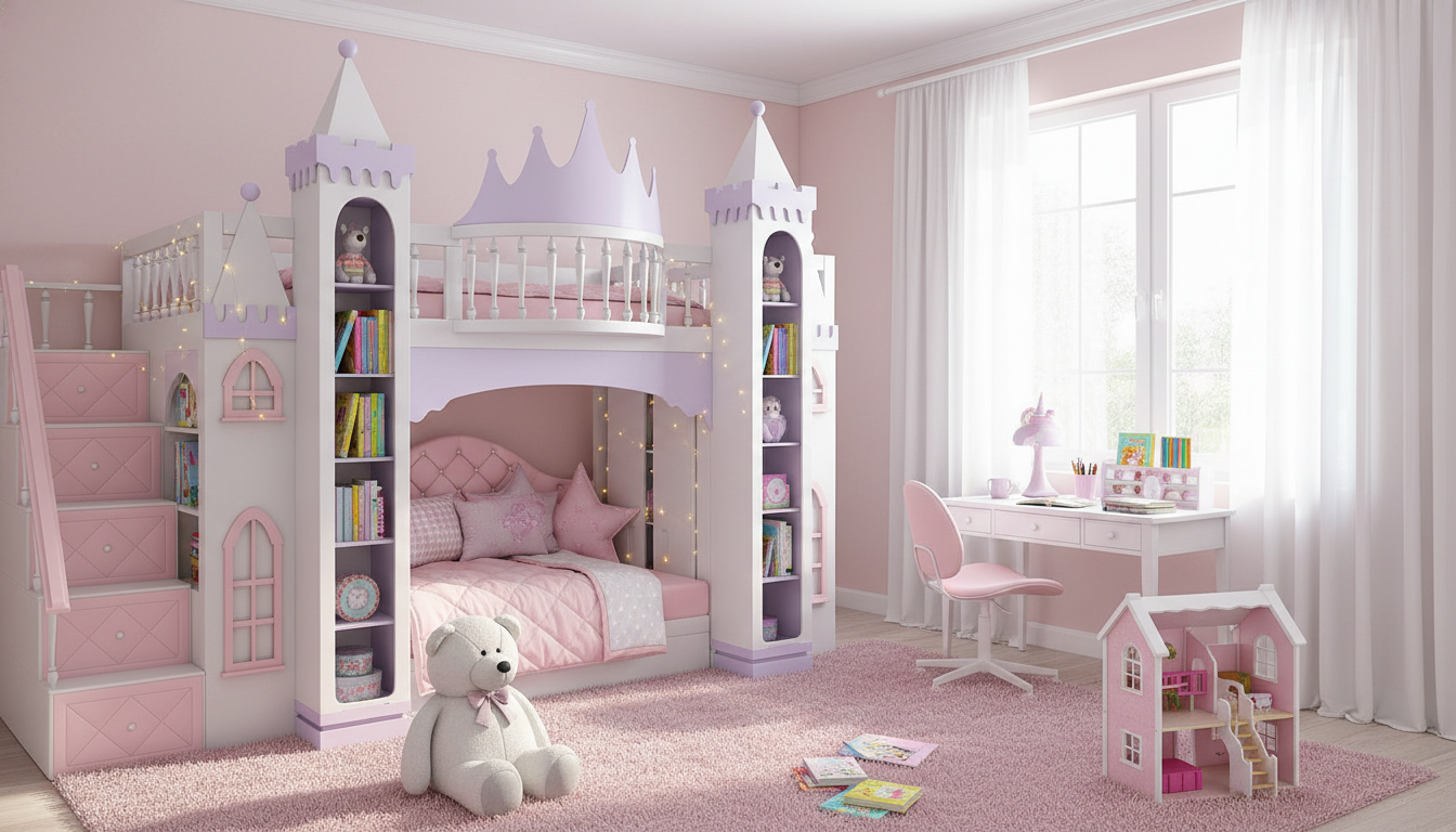 Kids Haven 3D kids room design service