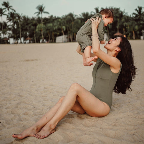 lullypop Women Swimwear in Moss