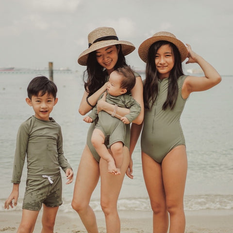 lullypop Women Swimwear in Moss