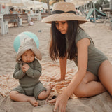 lullypop Women Swimwear in Moss