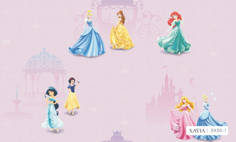 Disney Princesses Wallpaper (Xavia 3930-1J)