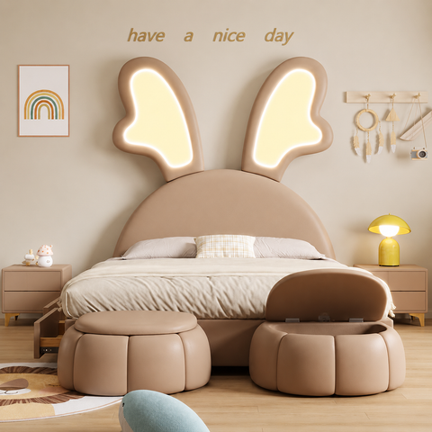 HB Rooms Glowing Ears Bed