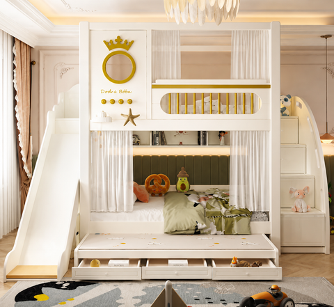 Nukhome Golden Crown Bunk Bed (710-2)