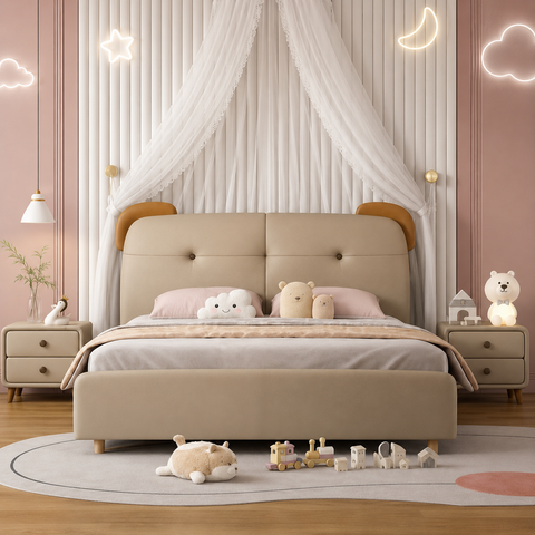 HB Rooms Rosewood Panel Bed