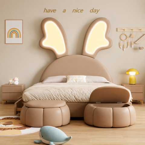 HB Rooms Glowing Ears Bed