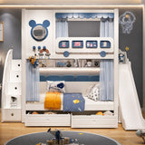 Nukhome Blue Bus Bunk Bed (707-21)