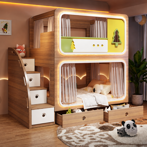 Nukhome Tree Cottage Bunk Bed (505-5)