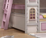 Nukhome Pink Castle Height Bunk (C011 - Pink)