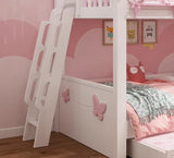 Nukhome Pink Tree House Bunk Bed (S006)