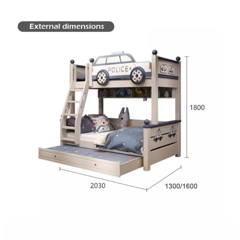 Nukhome Cruiser Bunk Bed (Customizable)