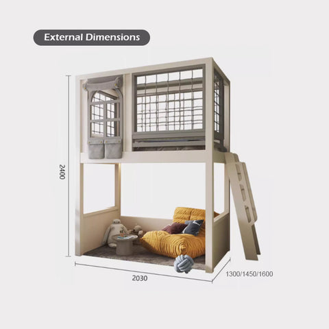 Nukhome Misty Loft Bed (Customizable)