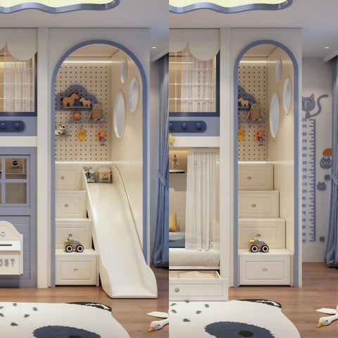 Nukhome Postia Slide and Staircase Options