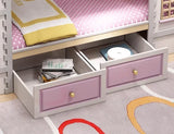 Nukhome Pink Castle Height Bunk (C011 - Pink)