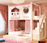Nukhome Pink Home Bunk Bed (710-6 Bunk)