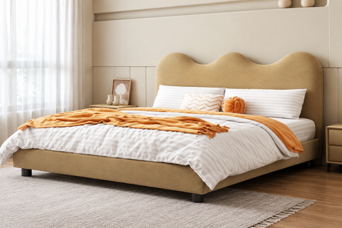 HB Rooms Golden Wave Bed
