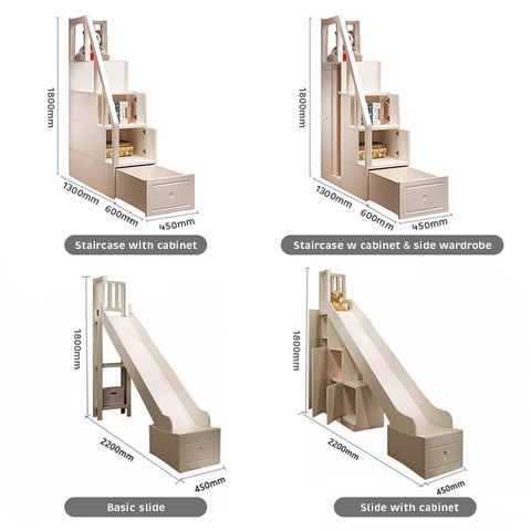 Nukhome Bear House Full Height Bunk Bed (Customizable)