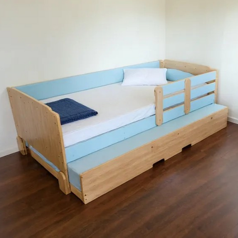 JUNO Modular Low Bed with Pullout (Single or SS)