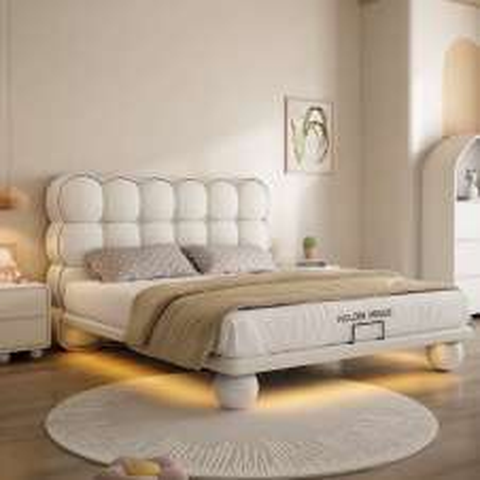 HB Rooms Marshmallow Glow Bed