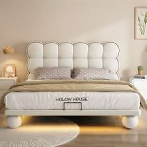 HB Rooms Marshmallow Glow Bed